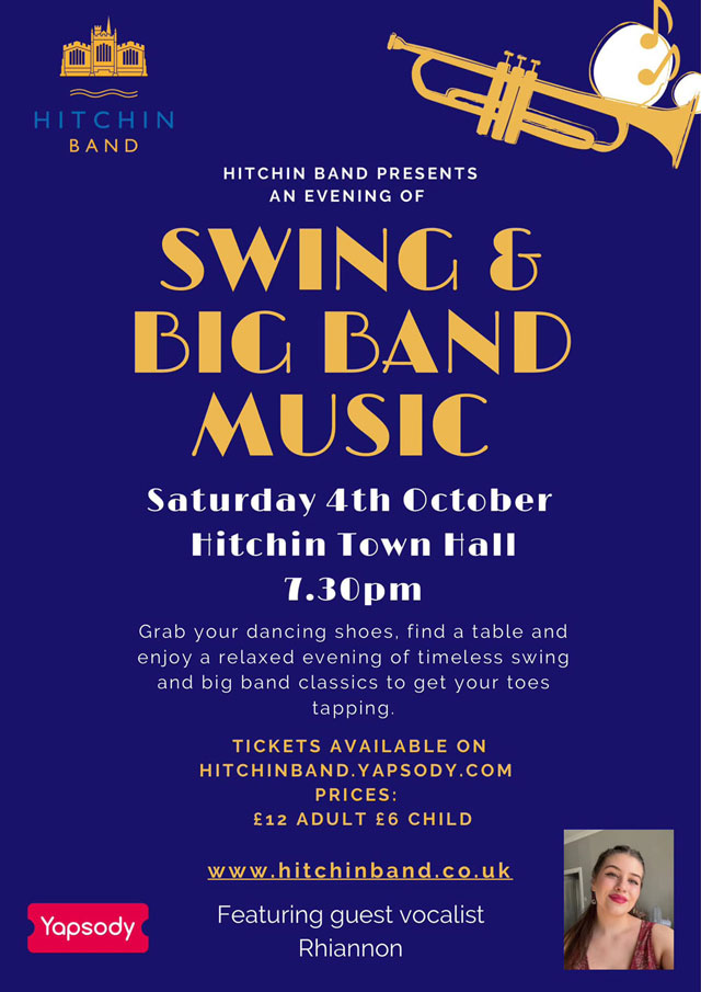 Hitchin Band - Swing Concert -  2025
